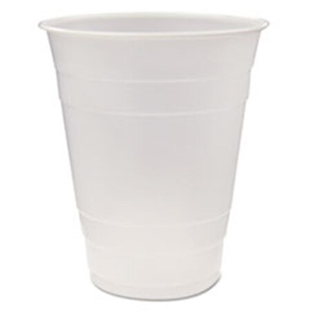 Pactiv PCT 16 oz Translucent Plastic Cups, Clear - 80 Per Pack & 12 Pack Per Carton YE160